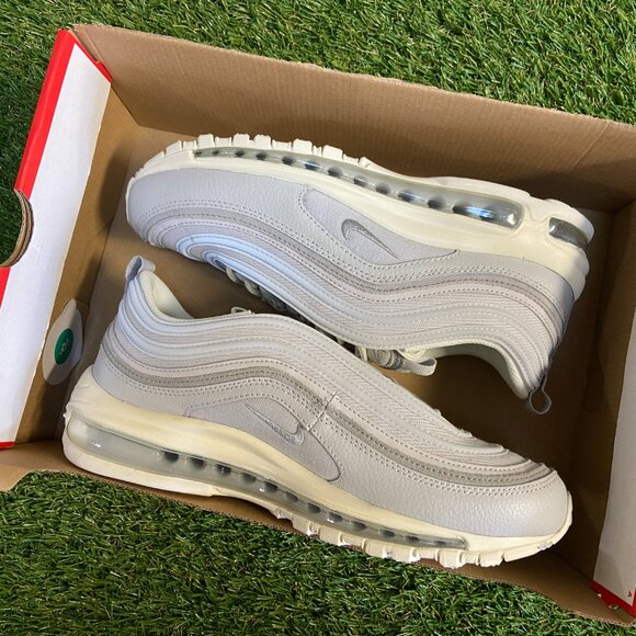 Nike Air Max 97 SE Men\'s Shoes Pure Platinum/Wolf Grey DZ2629-001 Size 8.5 NEW main image 7